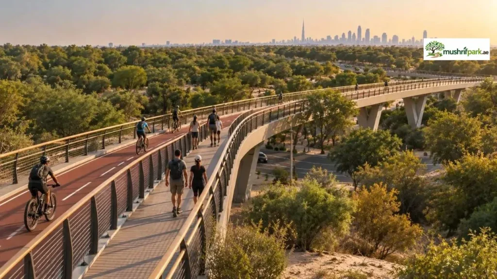 The 102 Metre Cycling and Hiking Bridge