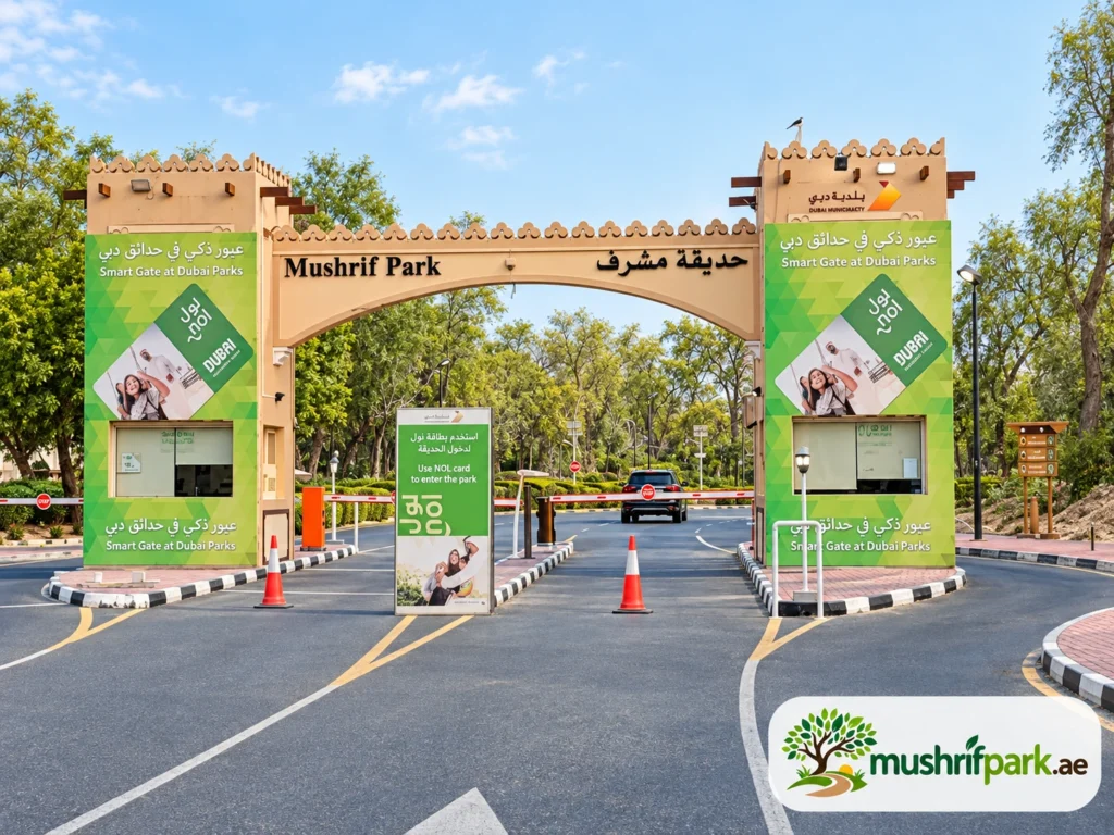 Mushrif Park Entrence gate